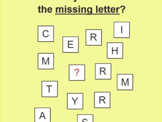 Can you find the missing letter